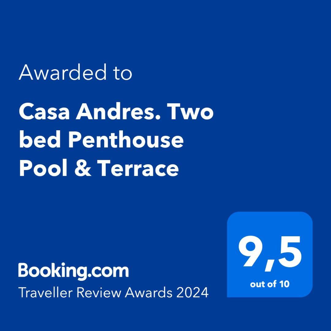 阿利坎特Casa Andres. Two Bed Penthouse Pool & Terrace公寓 外观 照片